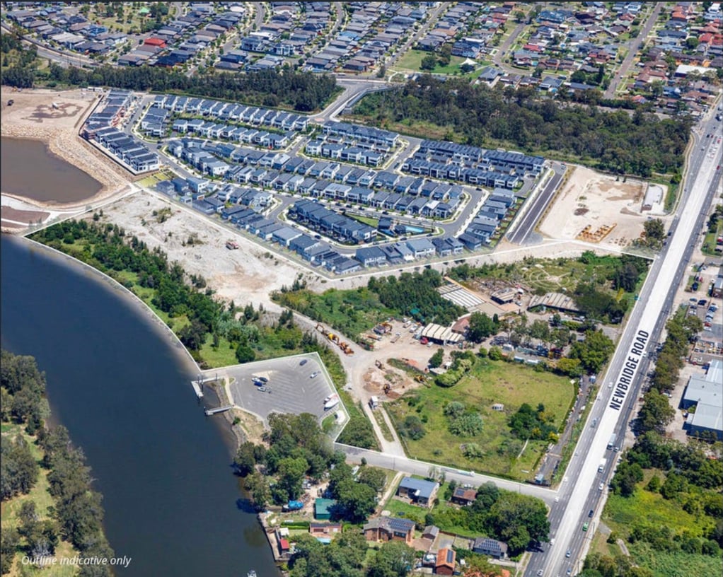 Newbridge Rd aerial 1